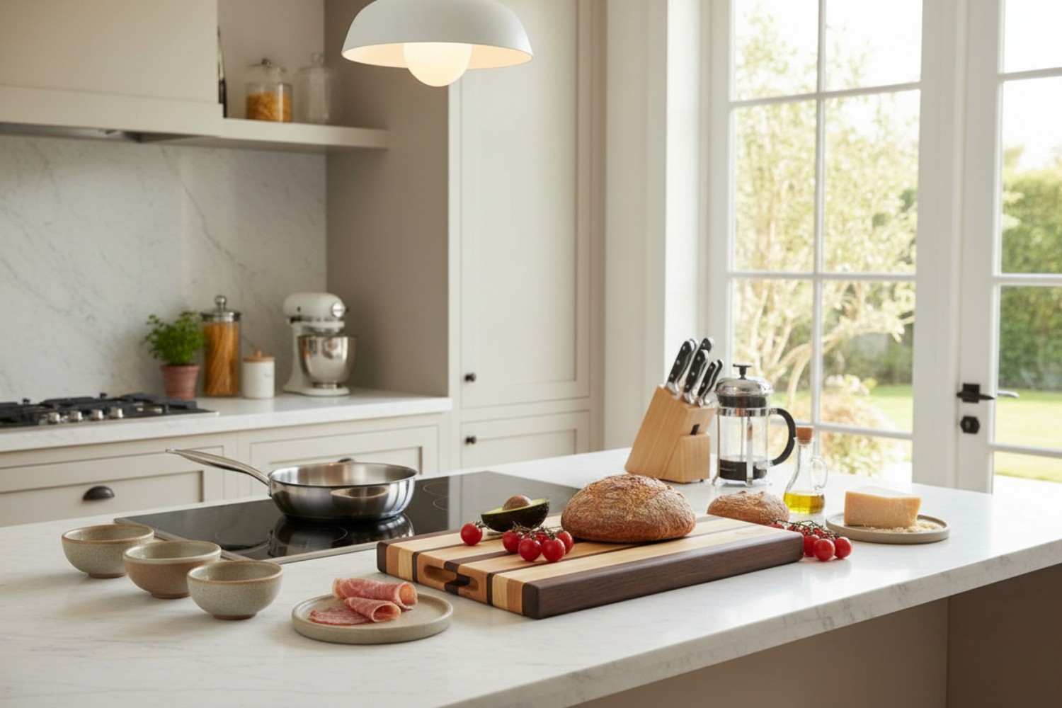 Maple & Wenge Kitchen Statement Piece